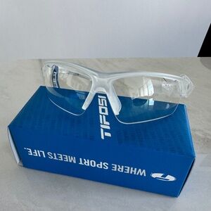 Clear Frame Clear Lens Sport Sunglasses